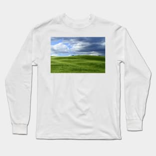 Green hills in Tuscany Long Sleeve T-Shirt